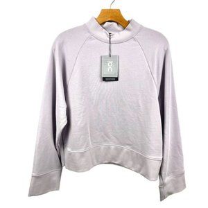 NEW ON-Running Mauve Essential Crewneck Sweatshirt